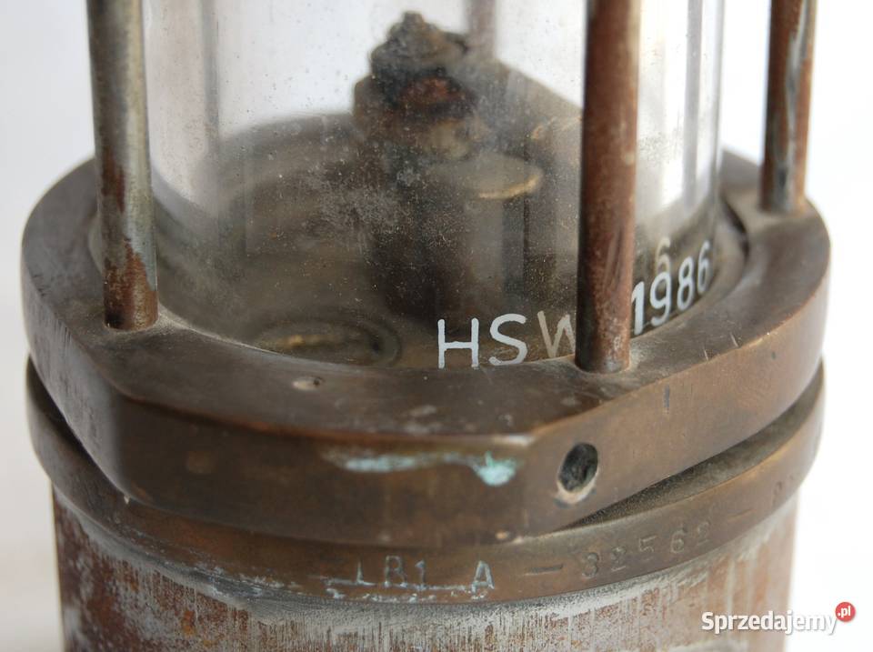 Lampa górnicza HSW 1986 benzynowa industrial lubelskie