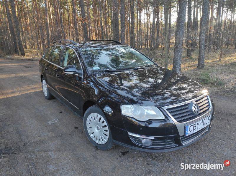 VW Passat kombi czarny Bydgoszcz