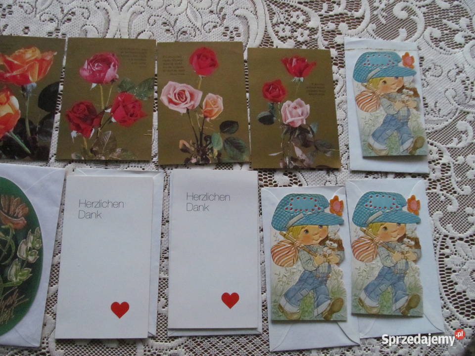 Kartki okolicznościowe zestaw 22 Lublin