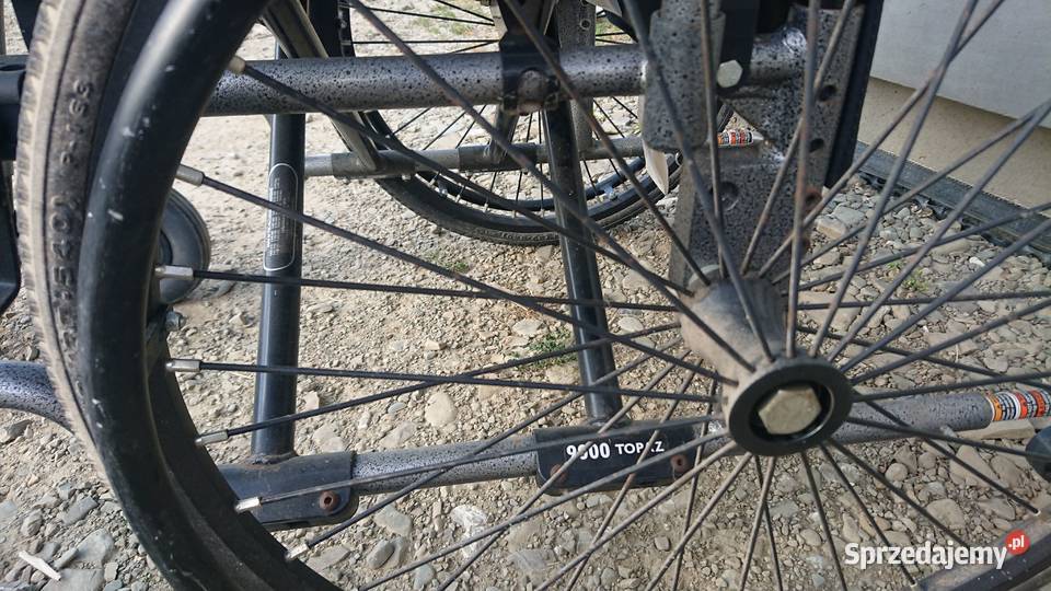 Wózek Inwalidzki Składany DużyWyjątkowo Mocny małopolskie