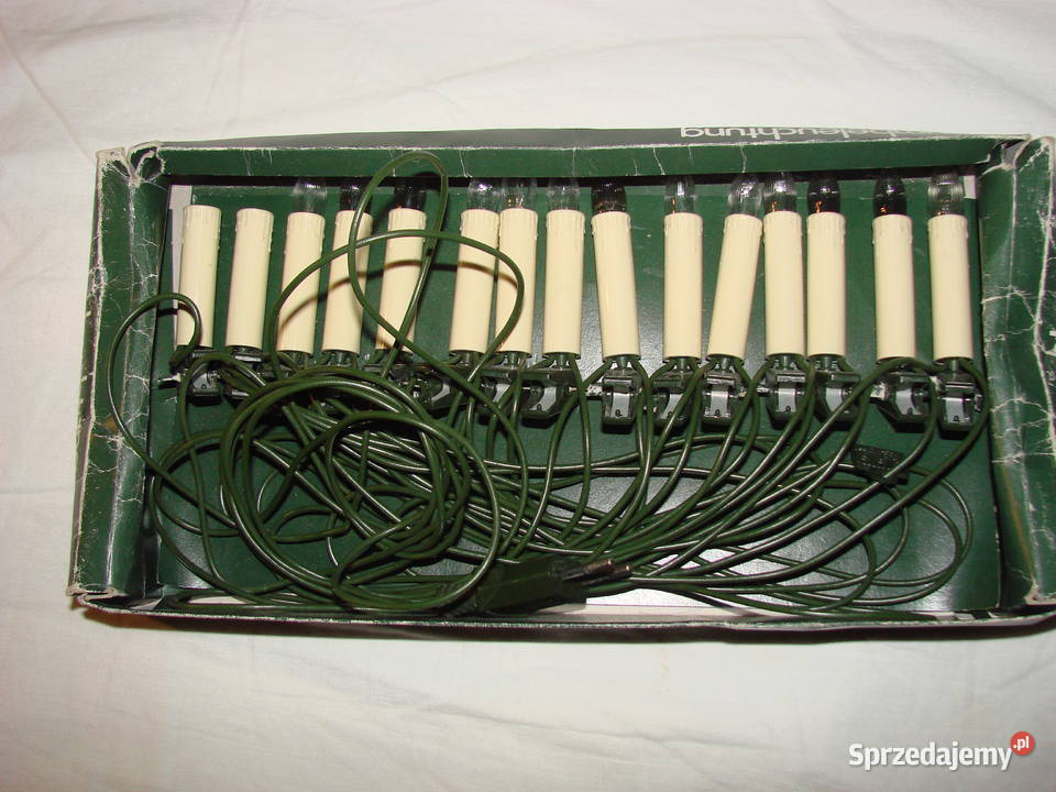 lampki choinkowe PRL pomorskie