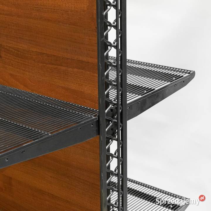 Regał sklepowy WANZL dwustronny H195 L131 8półek podkarpackie Chmielów