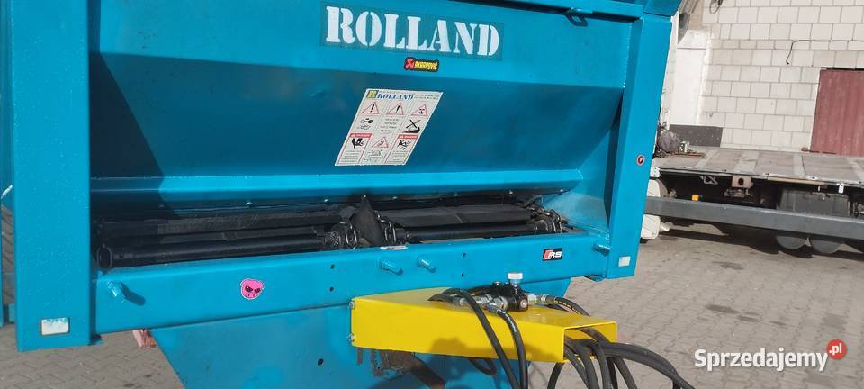 Rozrzutnik obornika Rolland Conic 10 ton burtą