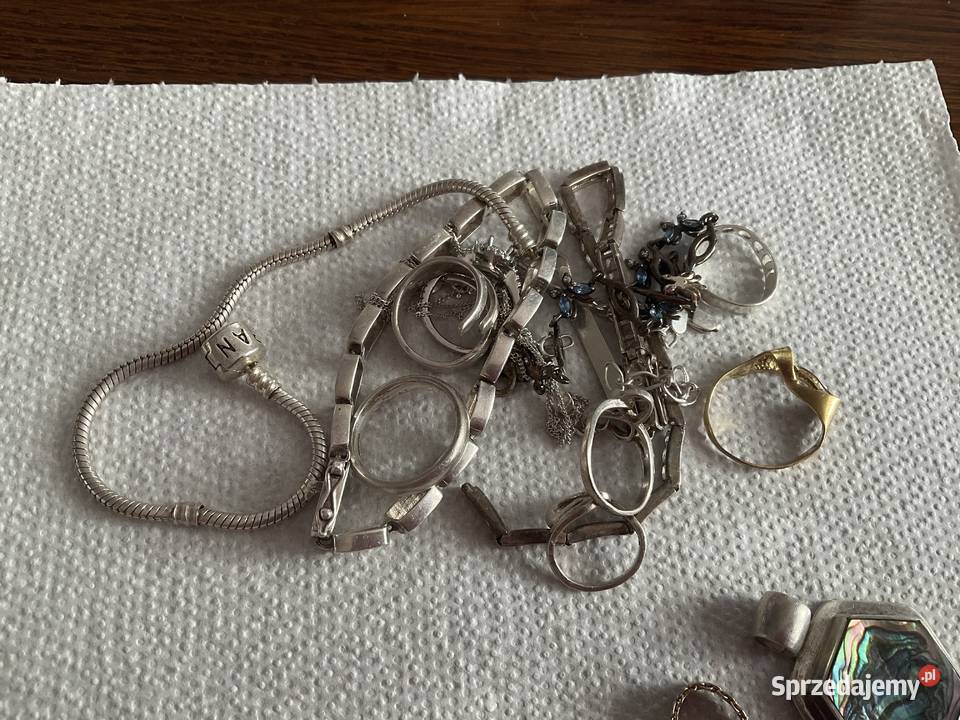 Sprzedam złom srebra prby 925 Sosnowiec
