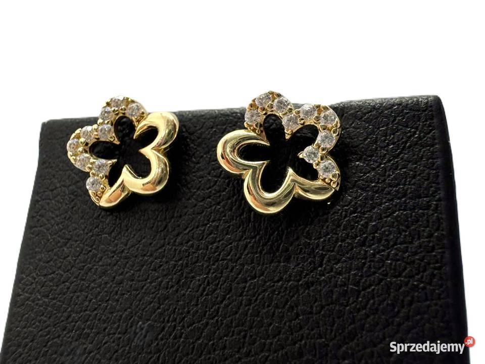 Nowe Złote Kolczyki pr 585 137g Elbląg