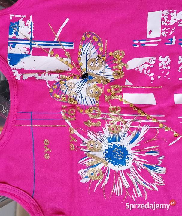 NOWY DAMSKI RÓŻOWY TOP R UNIWERSALNY różowy Łódź sprzedam