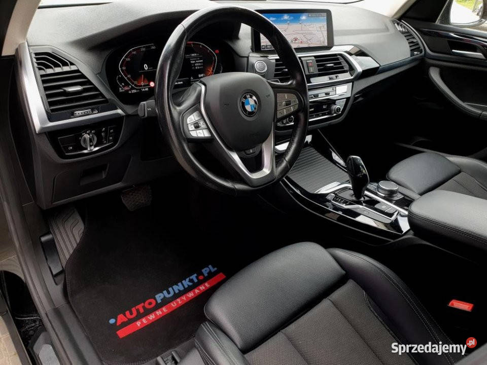 BMW X3 2021r Fvat 23 Bezwypadkowy Gwarancja 190KM X3 Rzeszów sprzedam