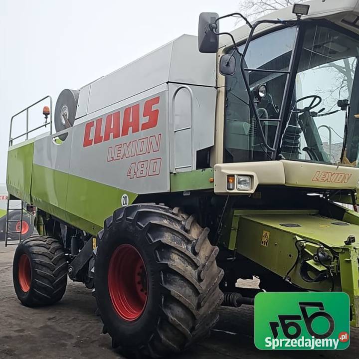 Kombajn zbożowy Claas Lexion 480 4x4 Rotor nieuszkodzony wielkopolskie