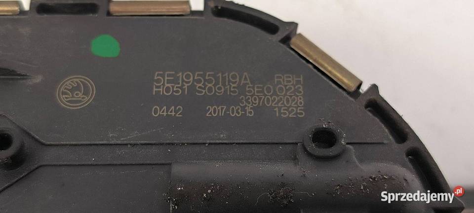 MECHANIZM WYCIERACZEK PRZÓD SKODA OCTAVIA III Lipno