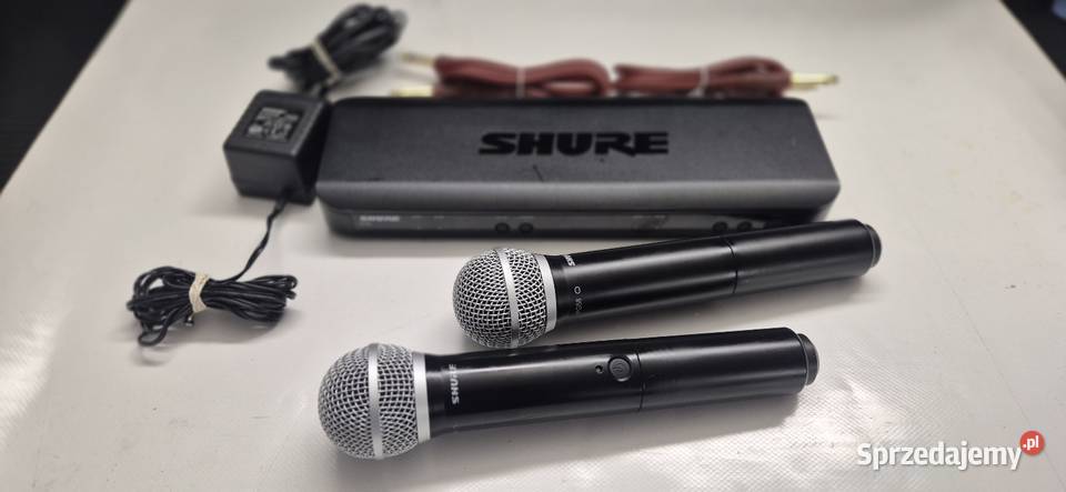 Shure BLX288PG58 zestaw bezprzewodowy podwójny Konin