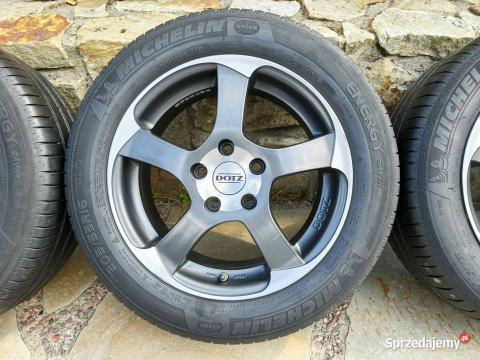 Alufelgi 16 5x112 opony letnie 20555R16 Audi VW podkarpackie Brzozów