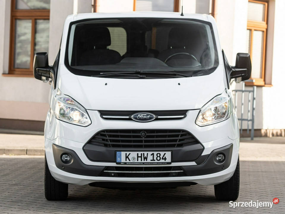 Ford Transit Custom LONG 8 osobowy 20TDCI 130 światła przeciwmgielne Samochody osobowe Zwoleń