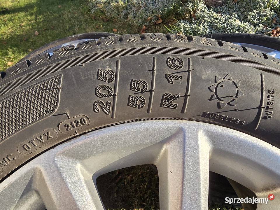 Sprzedam alufelgi Opel 16 5x110 z oponami Wielmoża