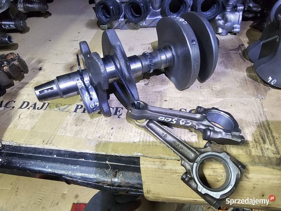 Honda CB 500 wał korbowy korbowód korba cb500 Jelenia Góra sprzedam
