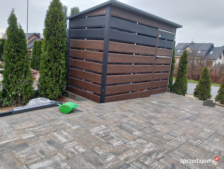 Wiata Altana Śmietnikowa ŚMIETNIK GARAŻ BLASZANY Gdynia sprzedam