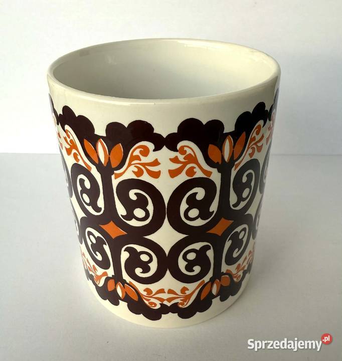 Vintage kubek do kawy Staffordshire Potteries Kraków