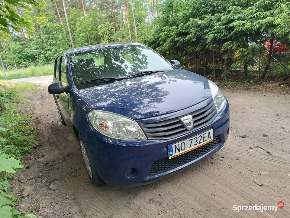 Dacia Sandero silnik benzynowy 14 75KM warmińsko-mazurskie Olsztyn