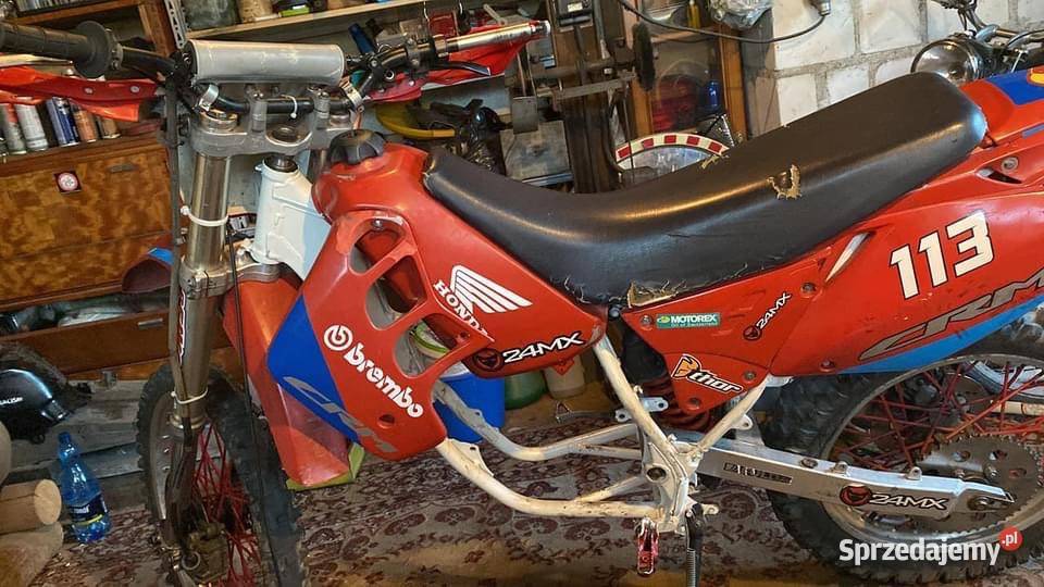 Sprzedam Honda CRM 125 2t Wąbrzeźno sprzedam