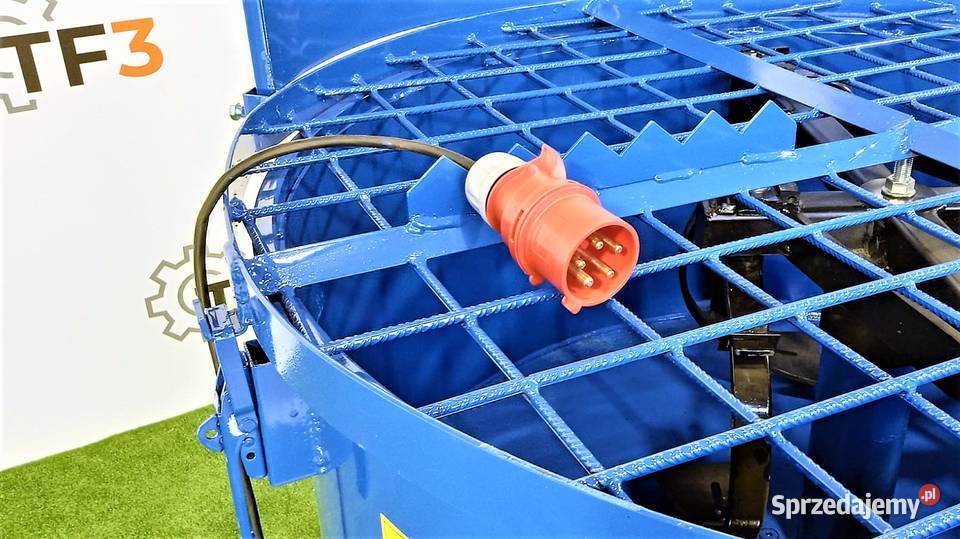 Elektryczna betoniarka planetarna 600L osłony Mogilno