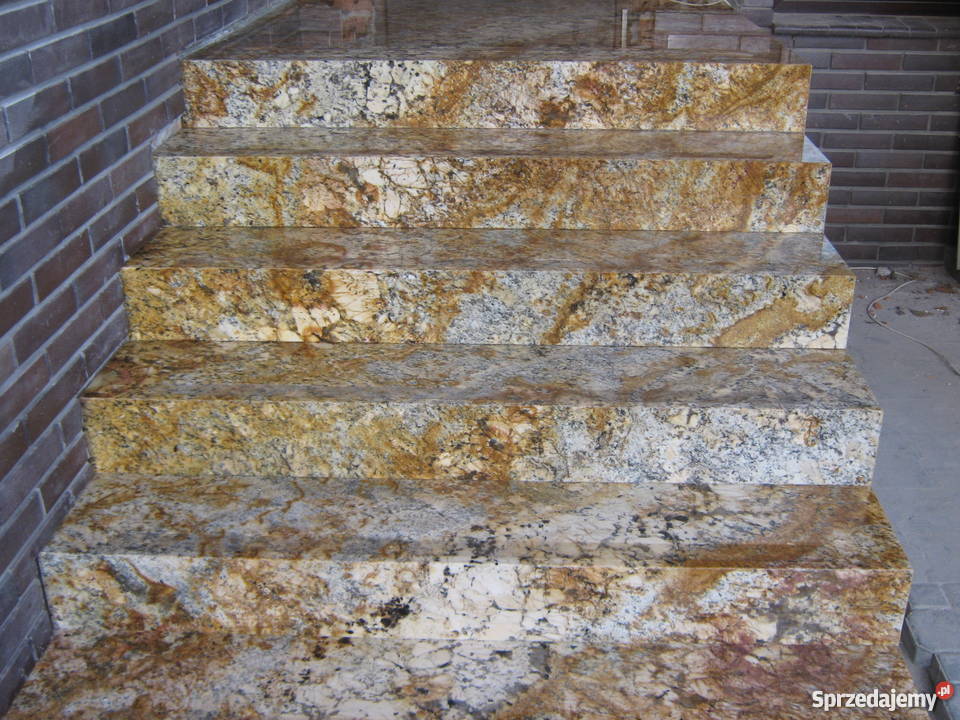 Schody wewnętrzne i zewnętrzne z kamienia lubelskie Lublin