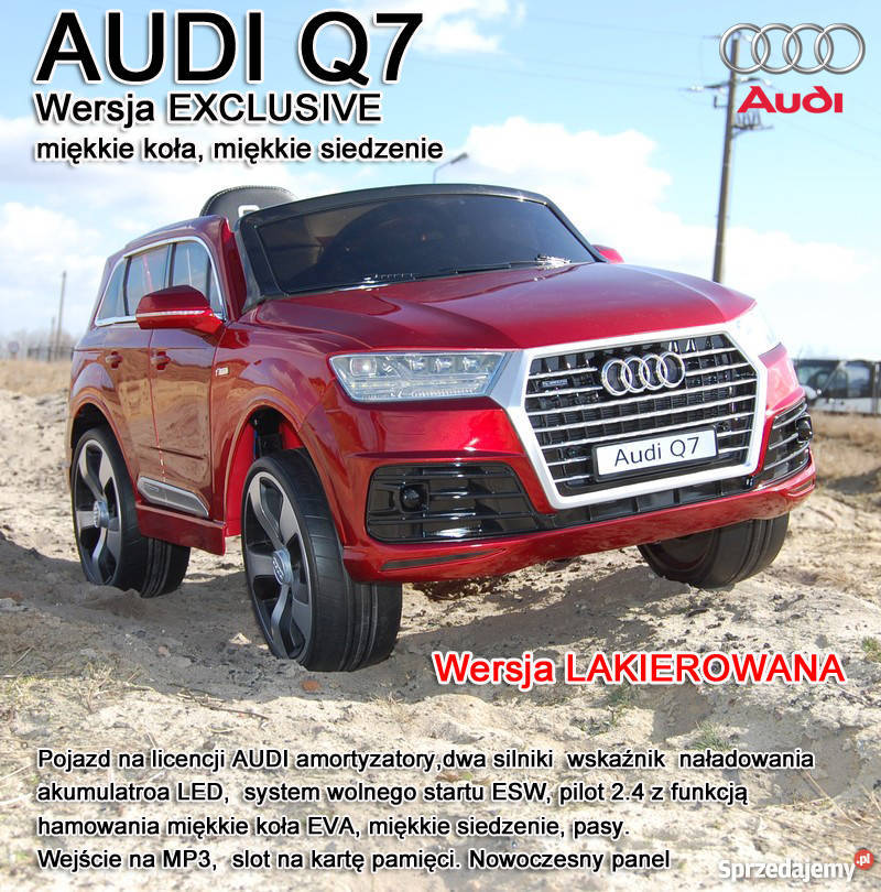 ORYGINALNE AUDI Q7 W NAJLEPSZEJ WERSJI LAKIER Toruń