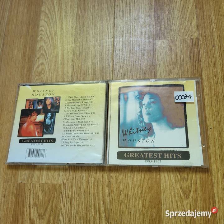 19 Whitney Houston na płytach CD