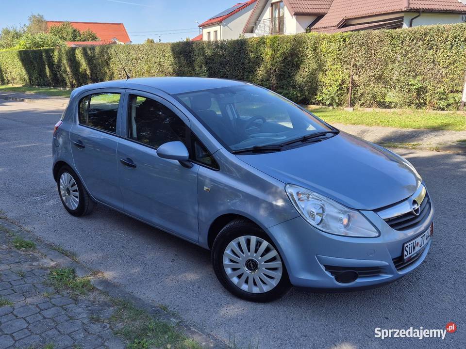 OPEL CORSA D 12B OPŁACONY Z NIEMIEC KLIMA poduszka powietrzna Końskie sprzedam