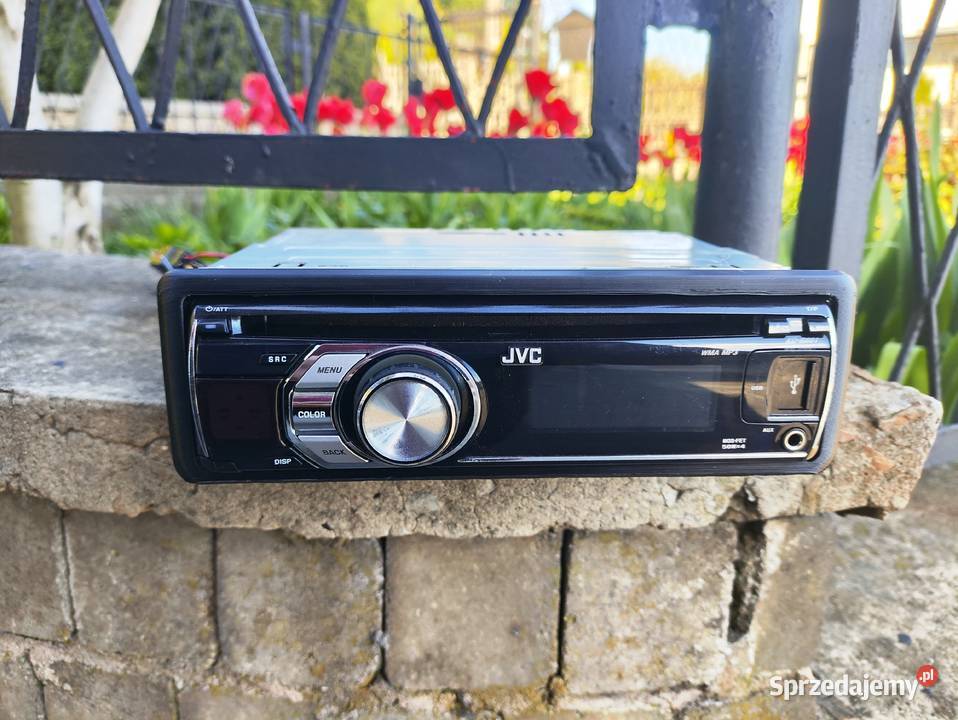 Radio samochodowe 1DIN JVC KDR601 CDMP3USBAUX Niegowonice sprzedam