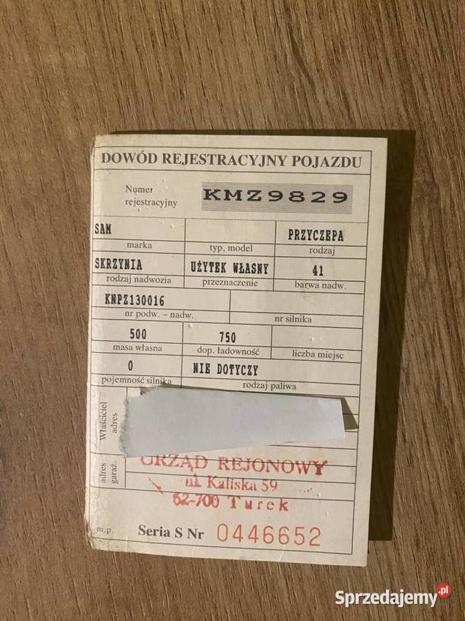 przyczpeka sam wielkopolskie Turek