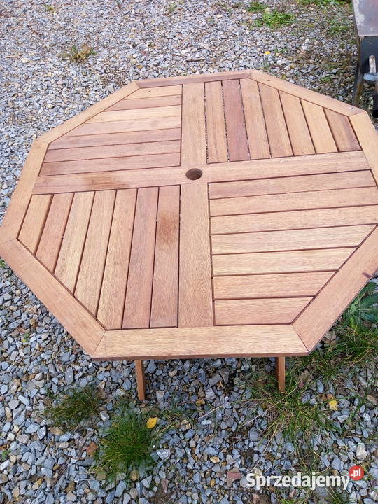 Stolik drewniany ogrodowy świętokrzyskie Ostrowiec Świętokrzyski
