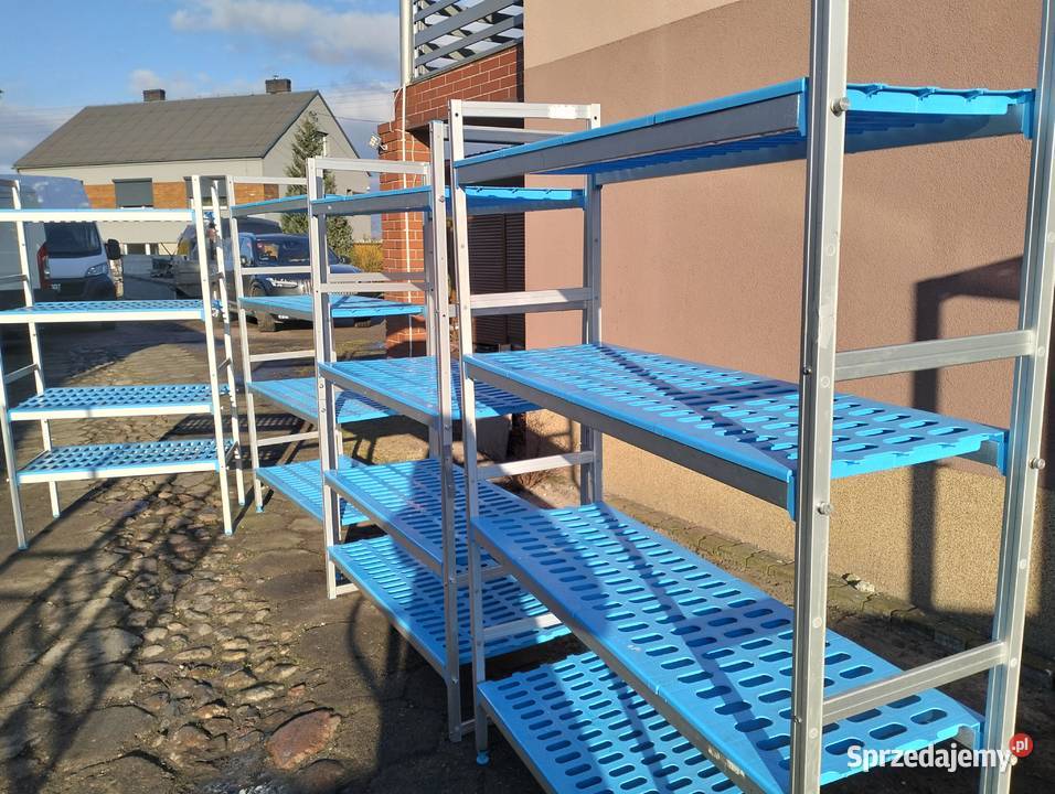 Regał gastronomiczny do chłodni 117x50x175 Gastronomia Biznes i Przemysł Słupia Kapitulna