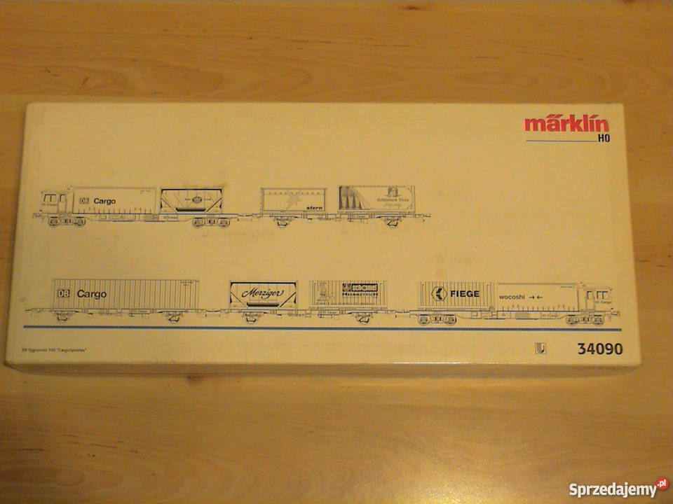 Marklin 34090 zestaw cyfrowy składu CARGO Jaworzno