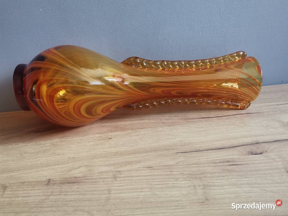 Stary duży wazon huta Laura Tarnów projekt Katowice