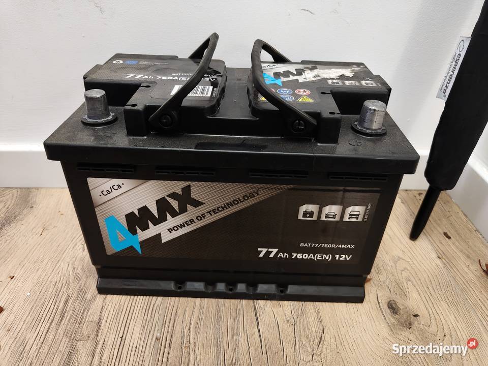 4 Akumulator 77Ah 760A P małopolskie Wieliczka