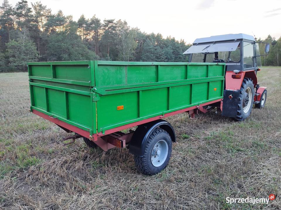 Przyczepa rolnicza jednoosiowa wywrotka łódzkie Głowno