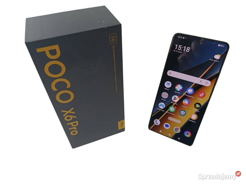 Smartfon XIAOMI Poco X6 Pro 5G 12512GB Katowice sprzedam