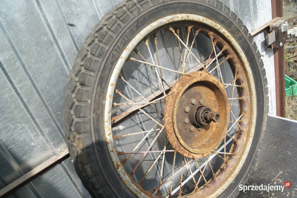 KOŁO TYŁ TRIUMPH MATCHLESS AJS BSA ARIEL ARDIE śląskie