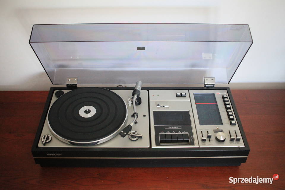 Gramofon Sharp SG-309H - piękny KLASYK