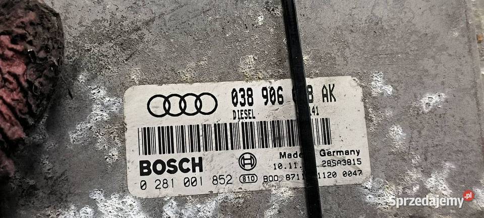 KOMPUTER AUDI A3 8L 038906018AK kujawsko-pomorskie Lipno