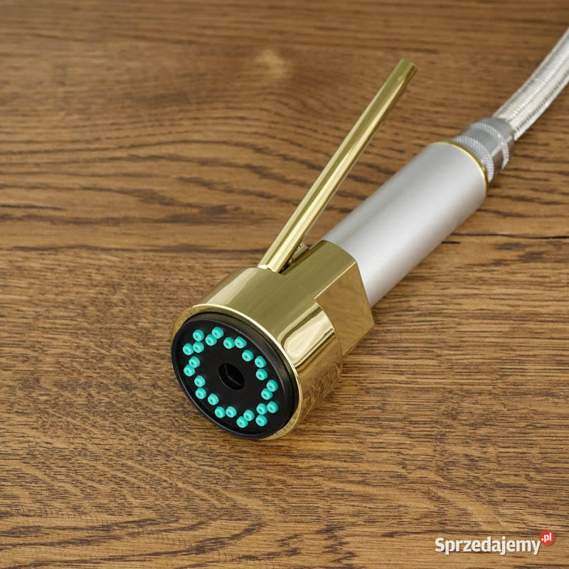 Bateria kuchenna stojąca antyczne złoto BENT Chmielnik