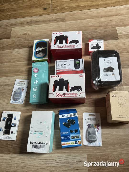 wielki box elektroniki i gadżetów 80 sztuk śląskie Częstochowa