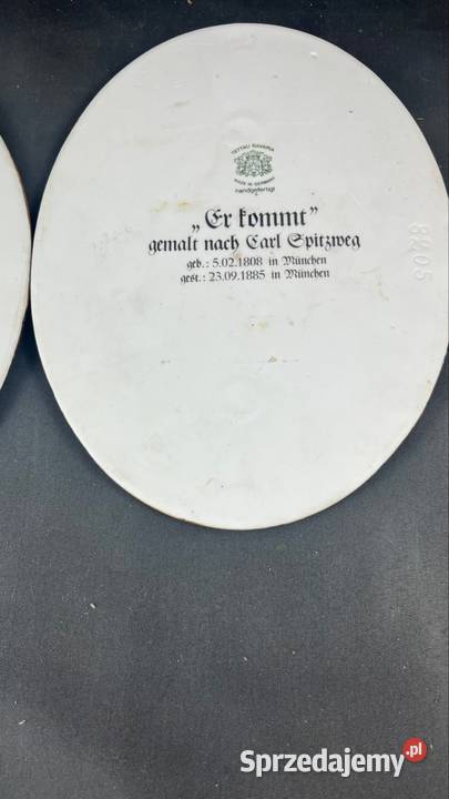 Dwa obrazki na porcelanie Zielona Góra sprzedam