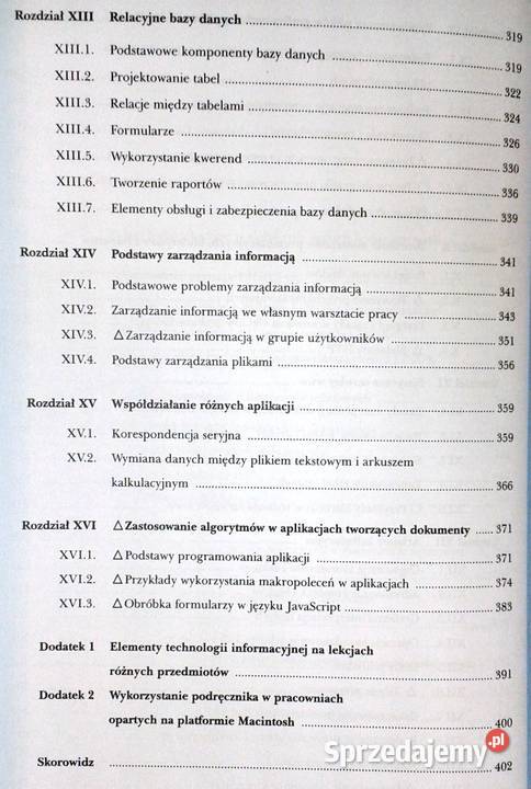 Technologia informacyjna nie uczniów Edward miękka Chełm