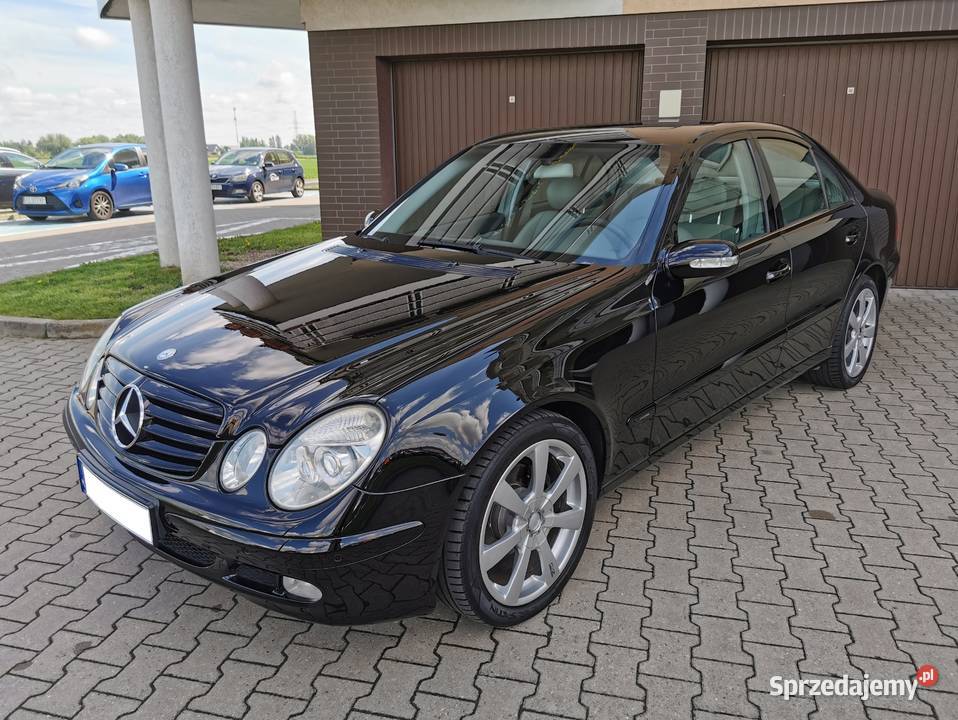 MERCEDES 04r E240 26 V6 177 MANUALJASNE SKÓRY Poznań sprzedam