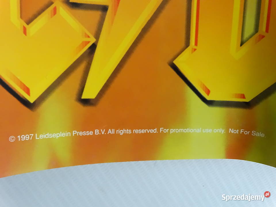 ACDC BONFIRE Box Set 4CD Kostka Plakat UNIKAT Biłgoraj