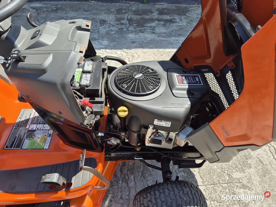 Traktorek ogrodowy kosiarka Husqvarna YTA 24V48 Zaczernie