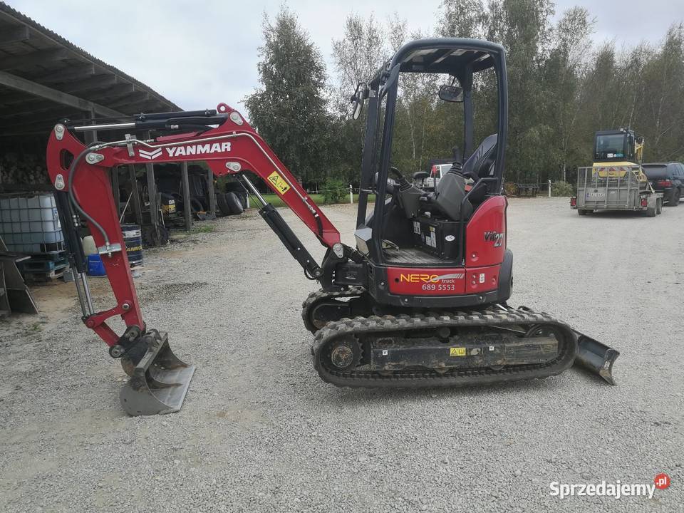 Yanmar vio27 Minikoparka Kabina Augustów