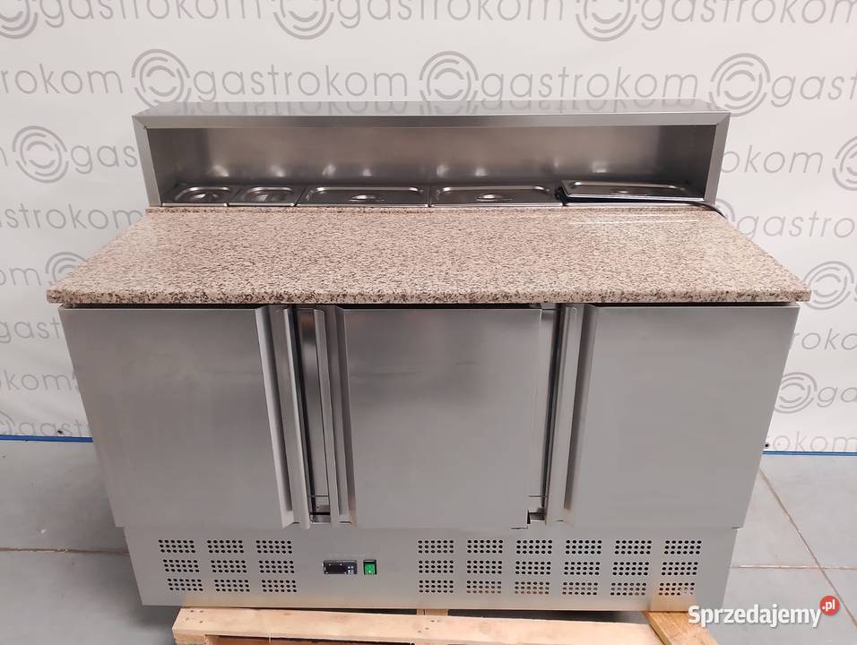 Stół chłodniczy 3drzwiowy do pizzy z blatem Gastronomia dolnośląskie Wrocław