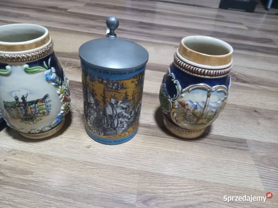 6 Pięknych kufli kolekcjonerskich Promnice sprzedam
