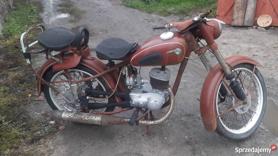 Mz rt 125 1960 dolnośląskie Jaksonowice